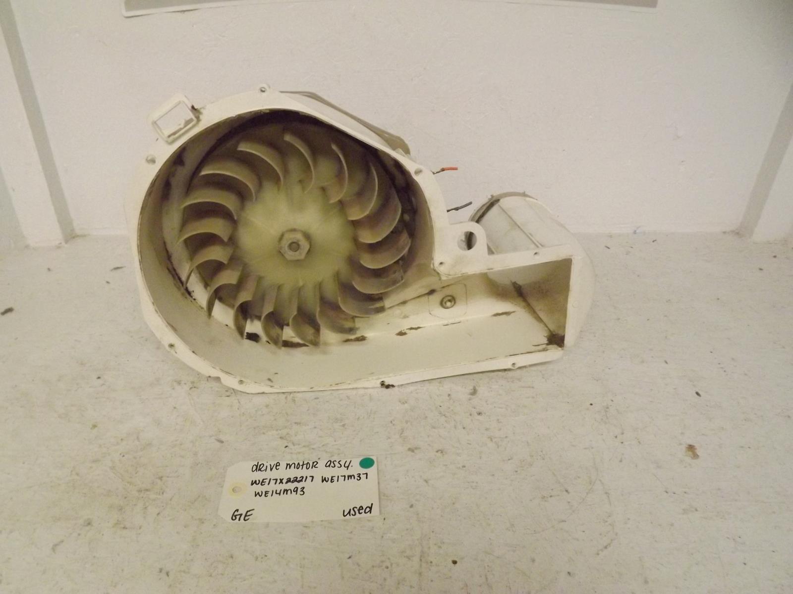 GE Dryer WE17X22217 WE17M37 WE14M93 Drive Motor Assembly Used GE Dryer WE17X22217 WE17M37 WE14M93 Drive Motor Assembly Used